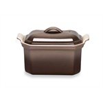 Terrine, couvercle et presse Terre Naturelle 20 cm Le Creuset
